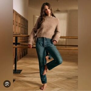 Sezane Sama Jumper Taupe - Size S